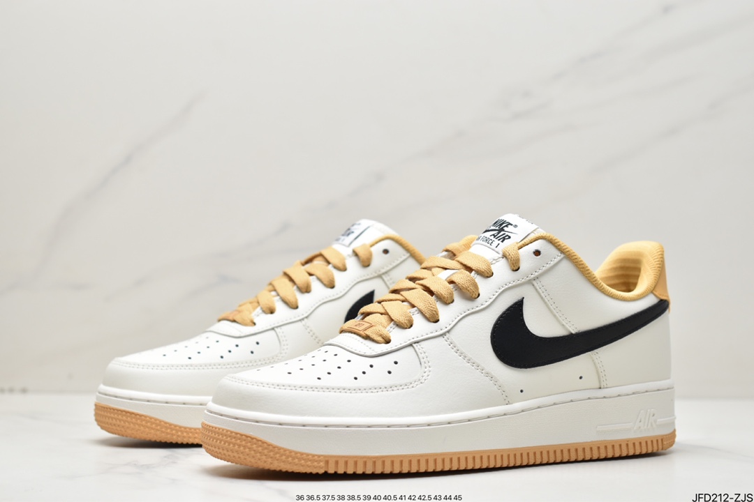 Nike Air Force 1 Low 07 White Yellow FD9063-101-Top High Quatity Cheap Sneakers Fashion Clothing Clothes Bags handbags Shoes of all Brand wholesale With The best Quality And Beautiful Price from China Factory Chinese suppliers wholesaler seller Nike Air Force 1 Low 07 White Yellow FD9063-101