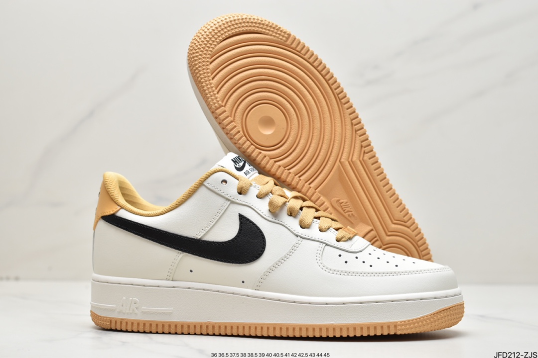 Nike Air Force 1 Low 07 White Yellow FD9063-101-Top High Quatity Cheap Sneakers Fashion Clothing Clothes Bags handbags Shoes of all Brand wholesale With The best Quality And Beautiful Price from China Factory Chinese suppliers wholesaler seller Nike Air Force 1 Low 07 White Yellow FD9063-101