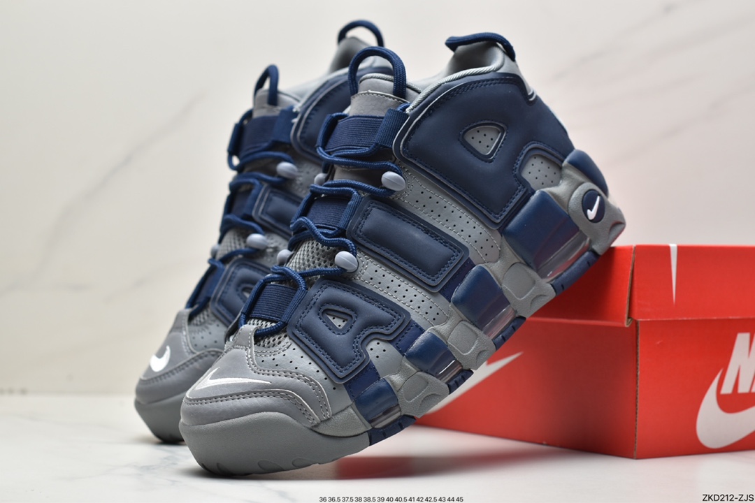 Nike Air More Uptempo'96 ”Cool Gray Midnight Navy” Pippen generation basketball shoes ”Georgetown Midnight Blue” 921948-003-Top High Quatity Cheap Sneakers Fashion Clothing Clothes Bags handbags Shoes of all Brand wholesale With The best Quality And Beautiful Price from China Factory Chinese suppliers wholesaler seller Nike Air More Uptempo'96 ”Cool Gray Midnight Navy” Pippen generation basketball shoes ”Georgetown Midnight Blue” 921948-003
