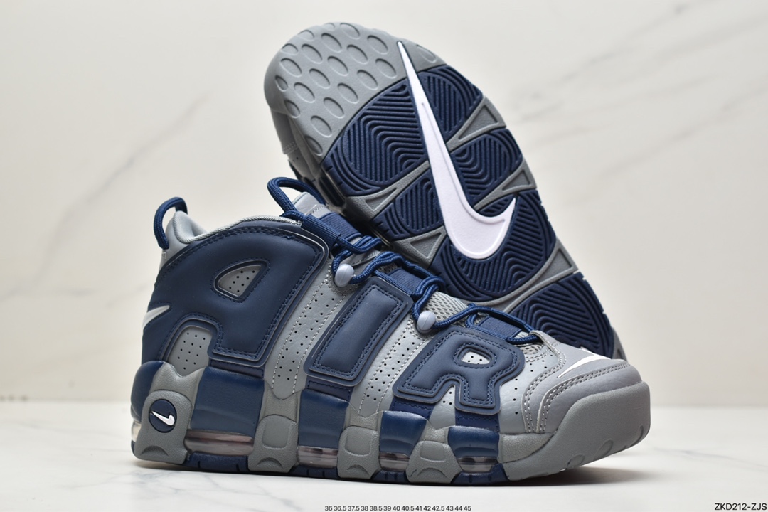 Nike Air More Uptempo'96 ”Cool Gray Midnight Navy” Pippen generation basketball shoes ”Georgetown Midnight Blue” 921948-003-Top High Quatity Cheap Sneakers Fashion Clothing Clothes Bags handbags Shoes of all Brand wholesale With The best Quality And Beautiful Price from China Factory Chinese suppliers wholesaler seller Nike Air More Uptempo'96 ”Cool Gray Midnight Navy” Pippen generation basketball shoes ”Georgetown Midnight Blue” 921948-003