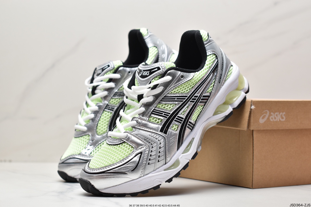 Japanese professional running shoes brand /ASICS GEL - KAYANO 14 series lightweight cushioning casual sports running shoes 1201A457-100