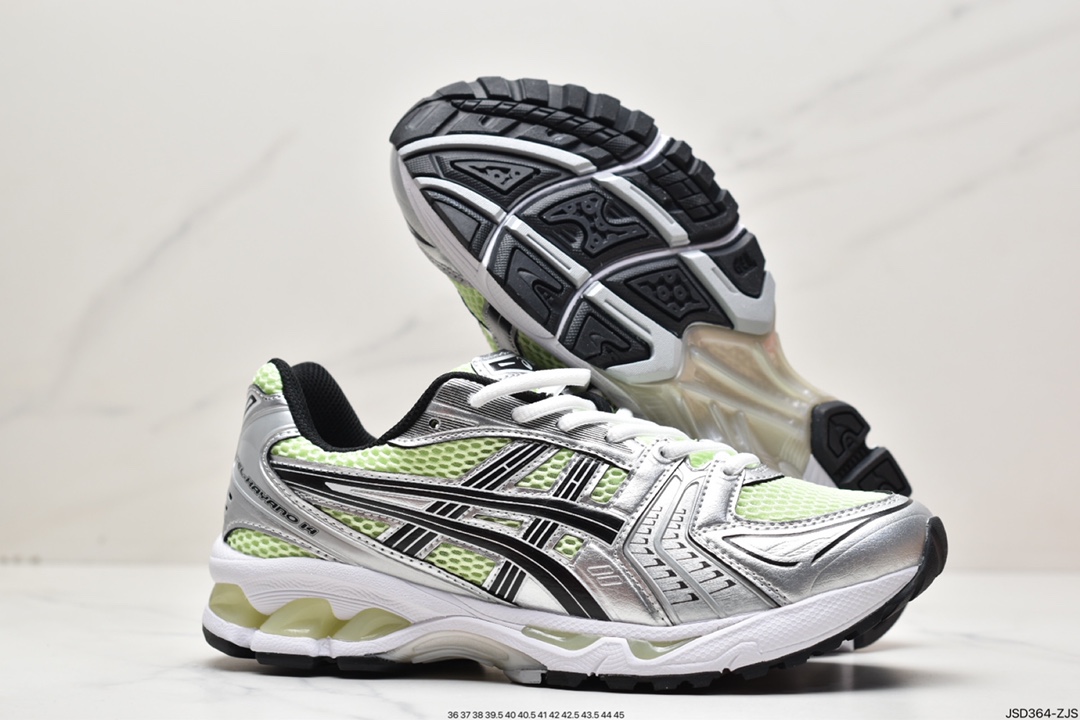 Japanese professional running shoes brand /ASICS GEL - KAYANO 14 series lightweight cushioning casual sports running shoes 1201A457-100