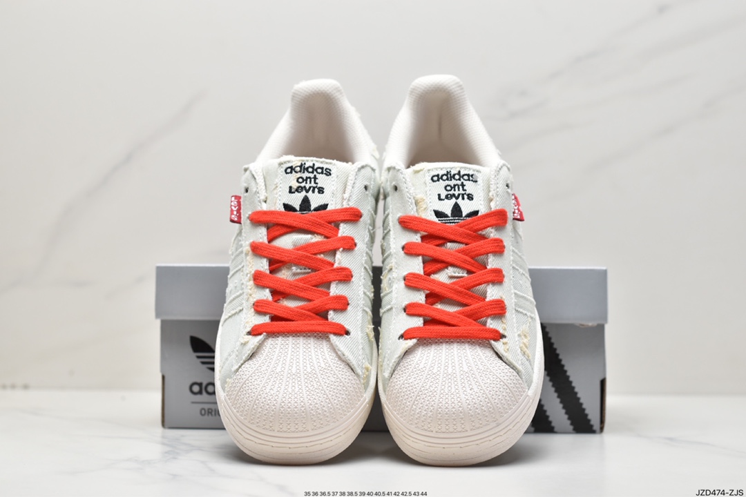 Adidas clover Originals Superstar shell head classic all-match casual sports shoes GE4988