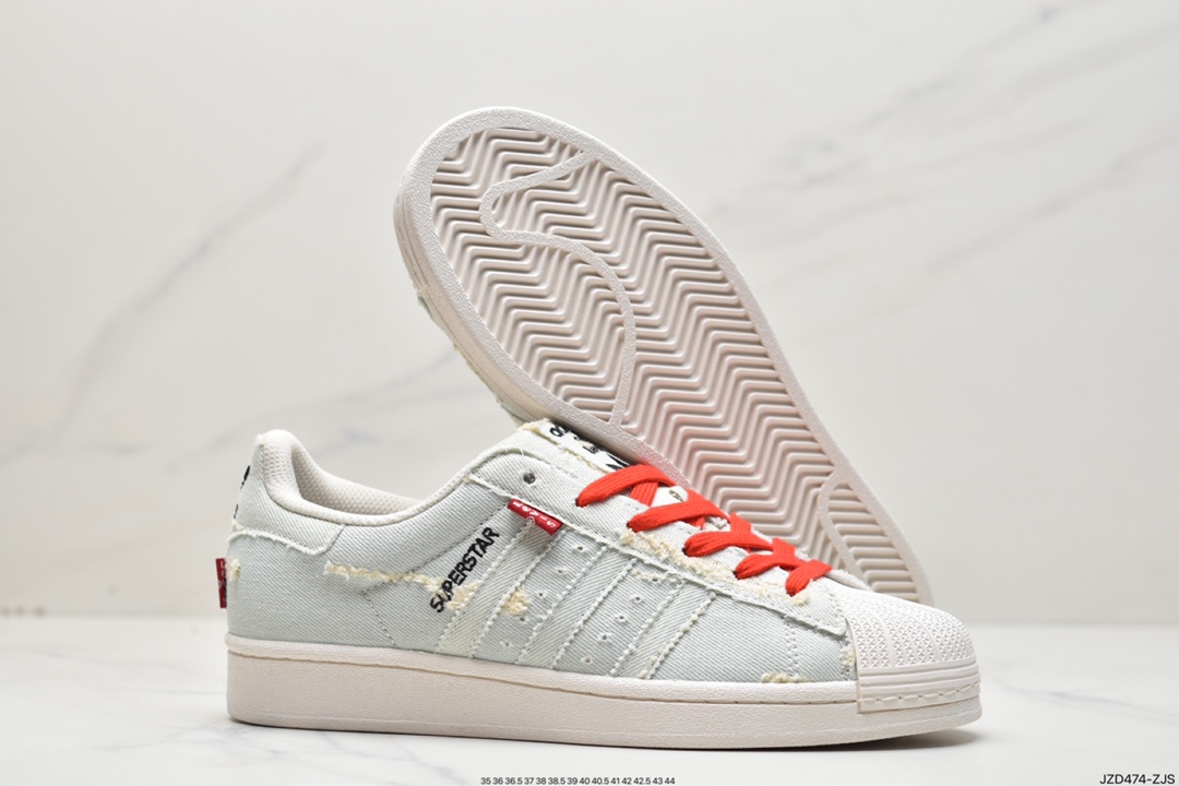 Adidas clover Originals Superstar shell head classic all-match casual sports shoes GE4988