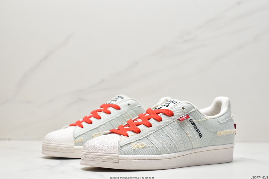 Adidas clover Originals Superstar shell head classic all-match casual sports shoes GE4988