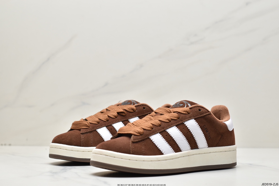 Adidas Originals Campus 00s College Series Bread Style Classic Retro Low Top All-Match Casual Sports Shoes ”Furbed Light Gray” GY6433