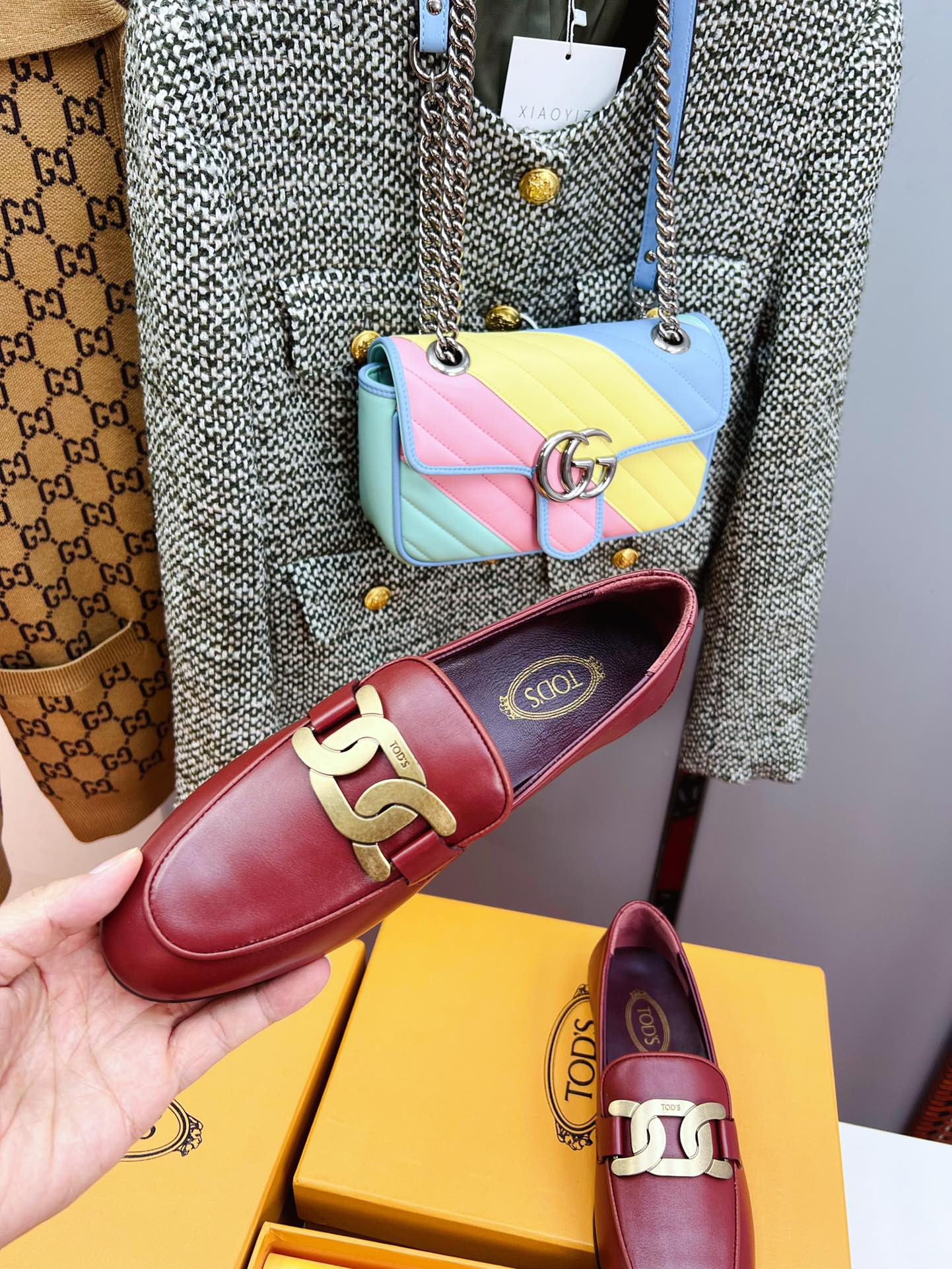 Tod’s 2020 Retro-Linked Metal Leopards: High-Level Fashion Shoes with Sophisticated Details - 图片 3