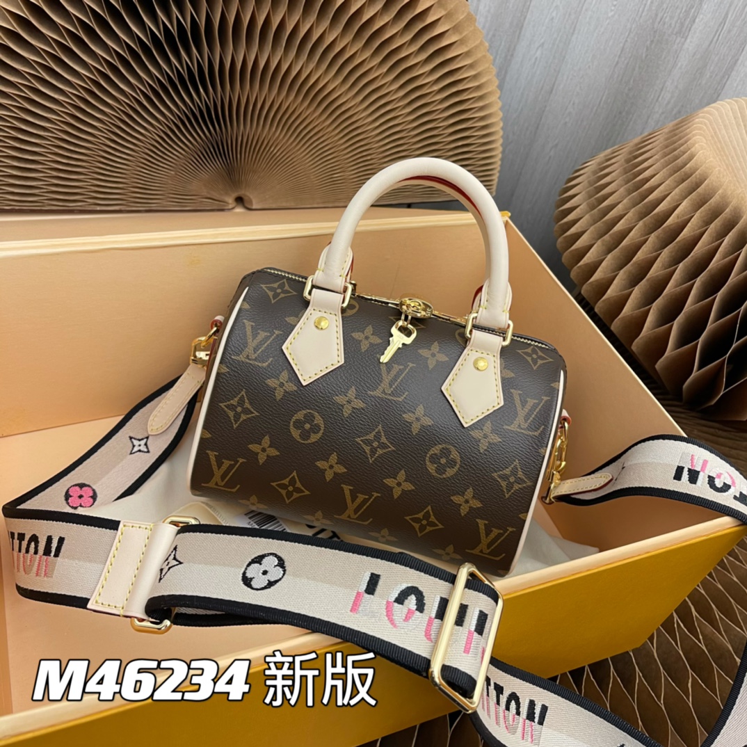 the Speedy Bandoulière 20 handbag captures the classic silhouette of the - Bag
