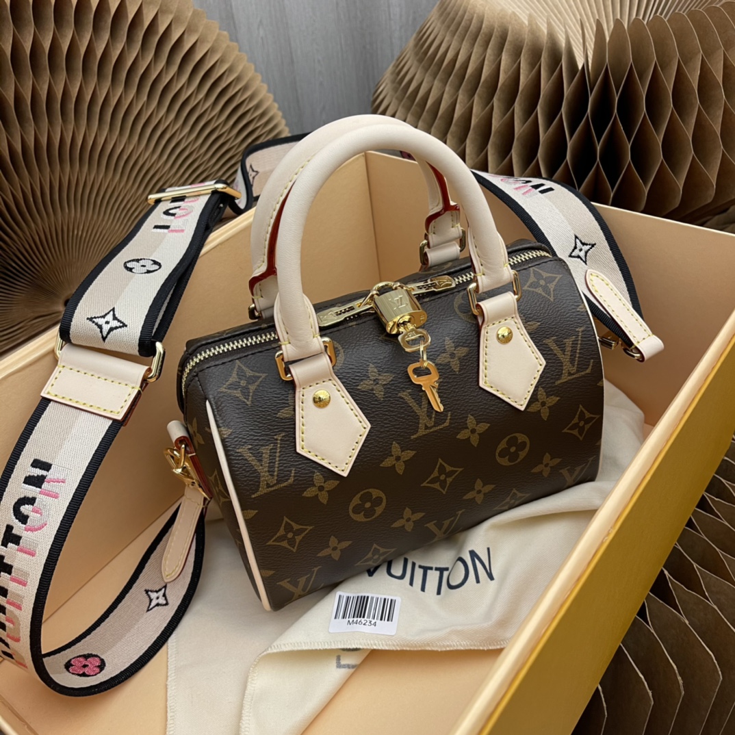 the Speedy Bandoulière 20 handbag captures the classic silhouette of the - Bag 3