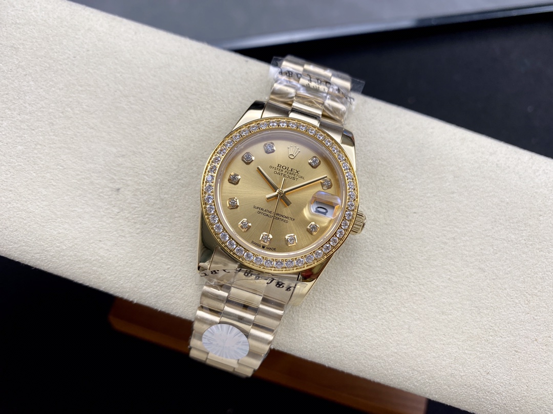 SK Factory 女款 劳力士Rolex 日志型31mm 自動機械腕時計