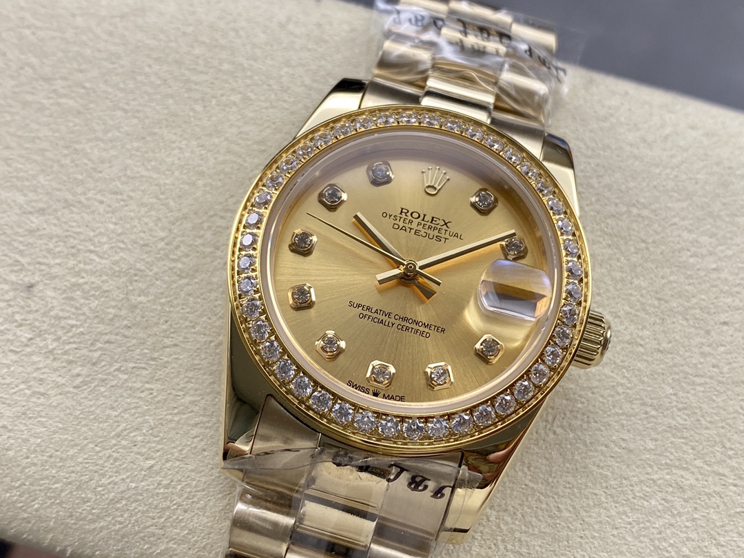 SK Factory 女款 劳力士Rolex 日志型31mm 自動機械腕時計