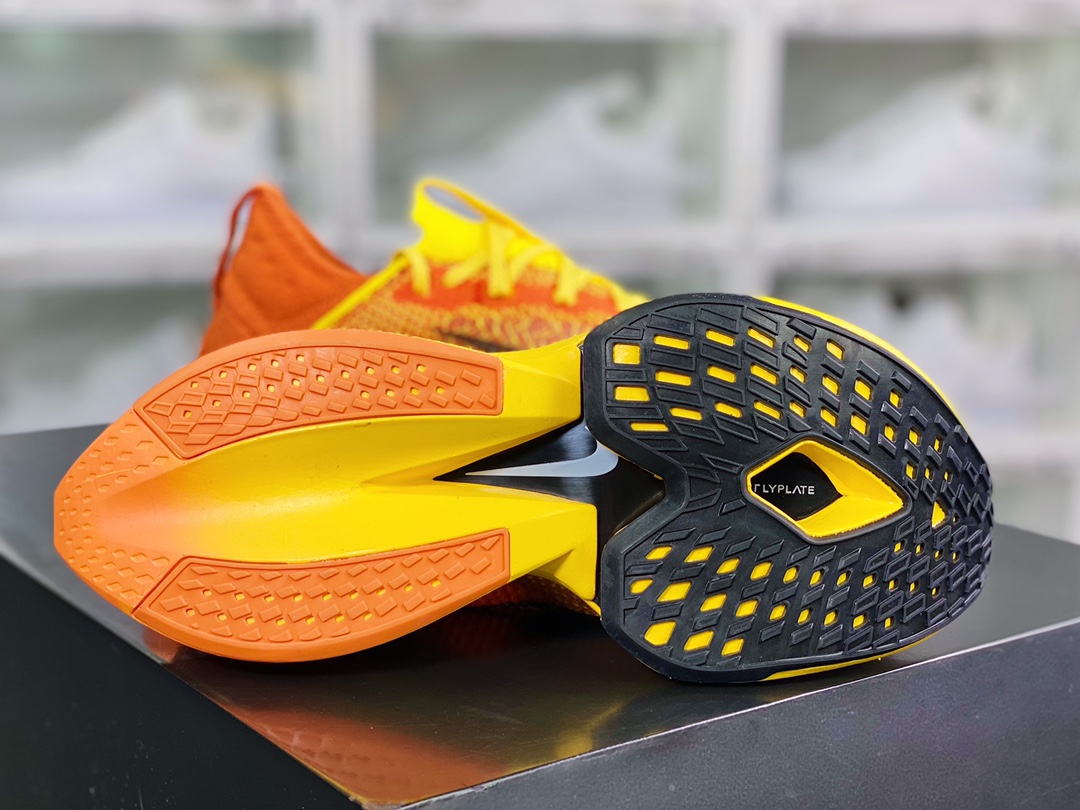 280 Air ZoomX AlphaFly NEXT% 2”Sun Orange/Yellow/Black”阿尔法2代慢跑鞋“针织太阳橙黄黑”DV9422-900