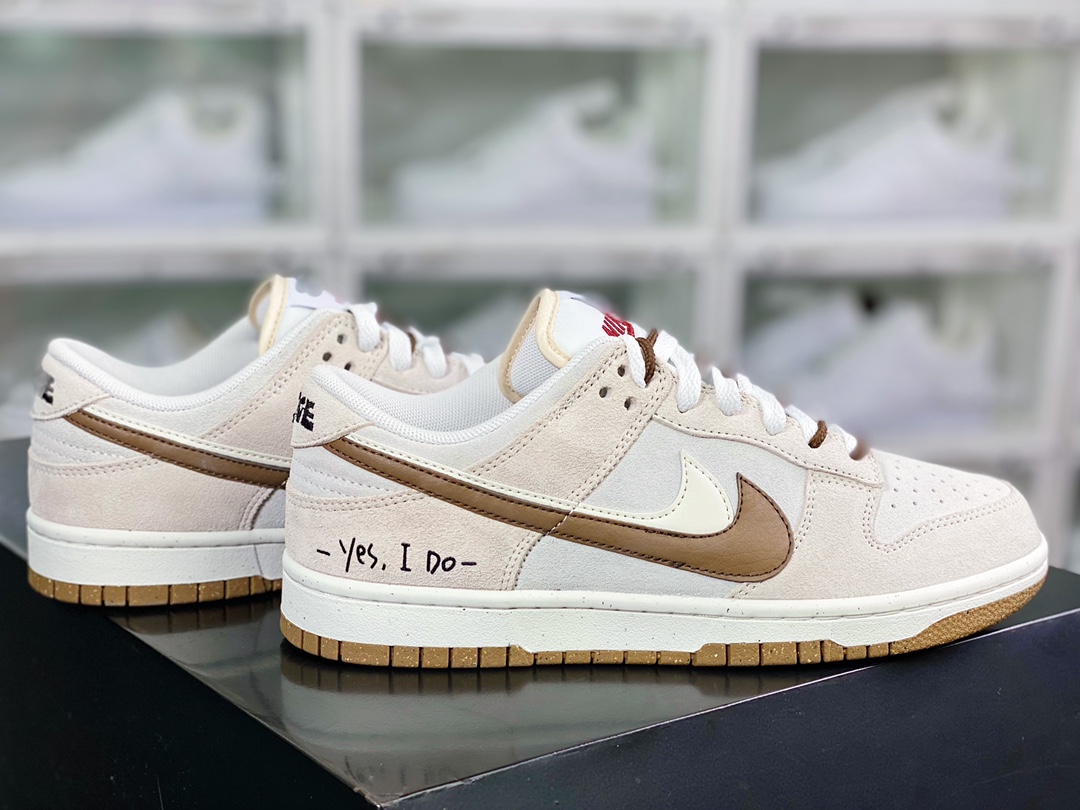 220 SB Dunk Low SE ”85 Double Swoosh Sail Orange”扣篮板鞋“麂皮白灰咖啡双钩”DO9457-108