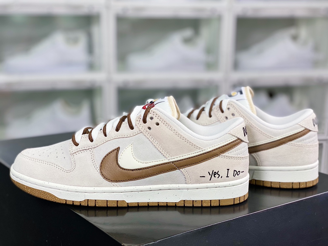 220 SB Dunk Low SE ”85 Double Swoosh Sail Orange”扣篮板鞋“麂皮白灰咖啡双钩”DO9457-108