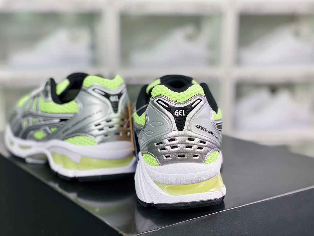 /ASICS GEL - KAYANO 14 Series Lightweight Cushioning Casual Sports Running Shoes ”Silver Black Lime Green” 1201A019-751