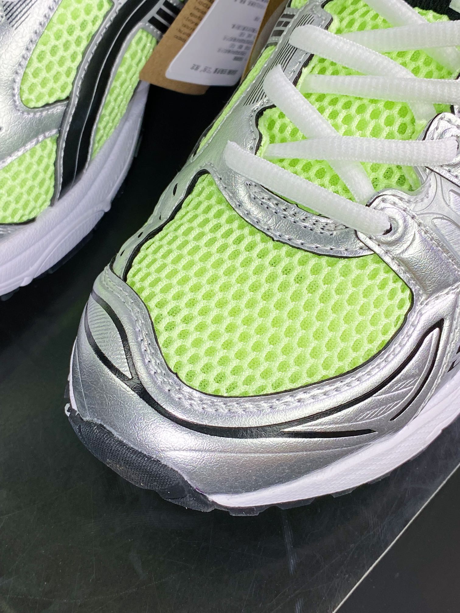 /ASICS GEL - KAYANO 14 Series Lightweight Cushioning Casual Sports Running Shoes ”Silver Black Lime Green” 1201A019-751