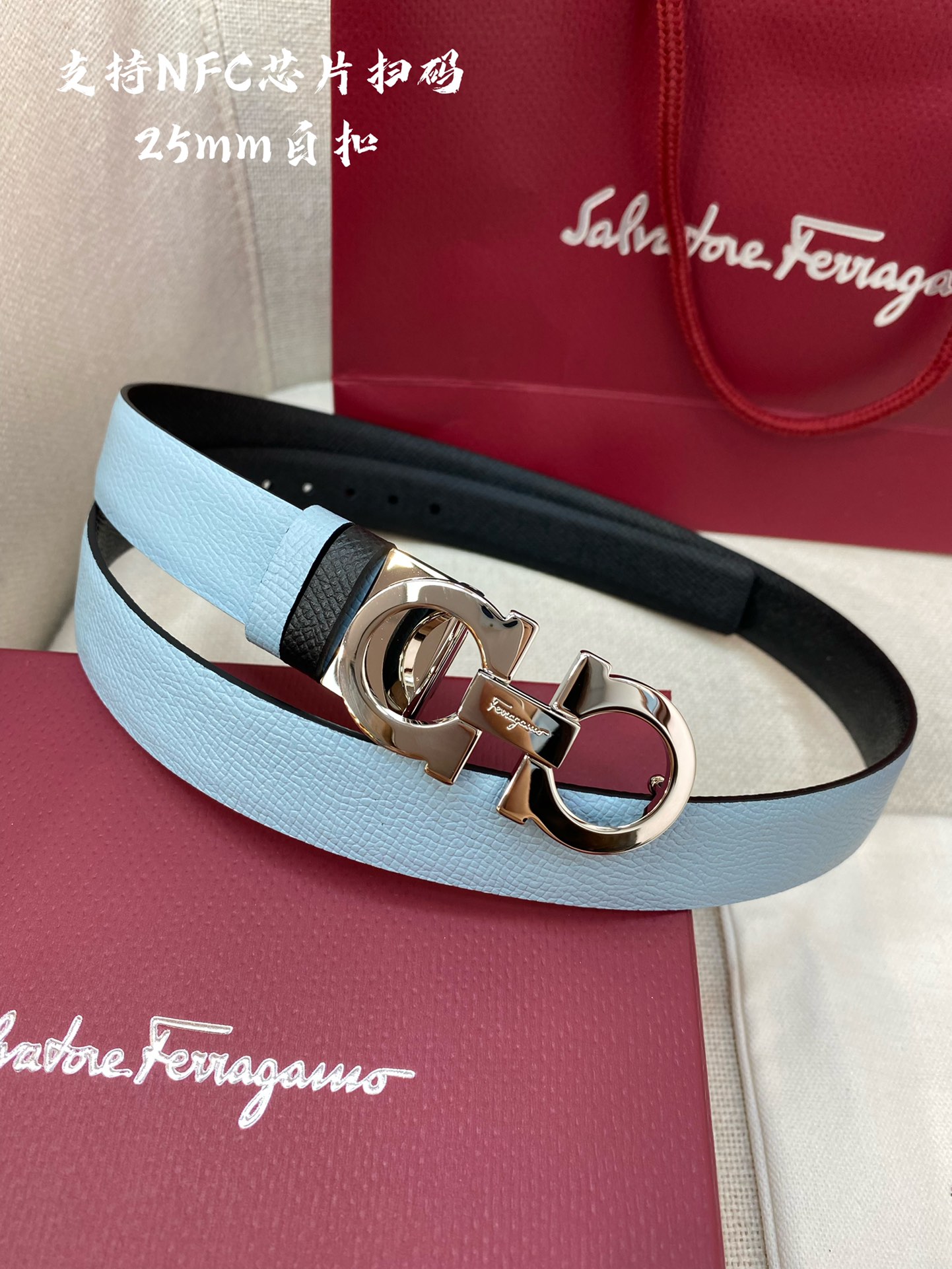 Ferragamo25mm金属Gan