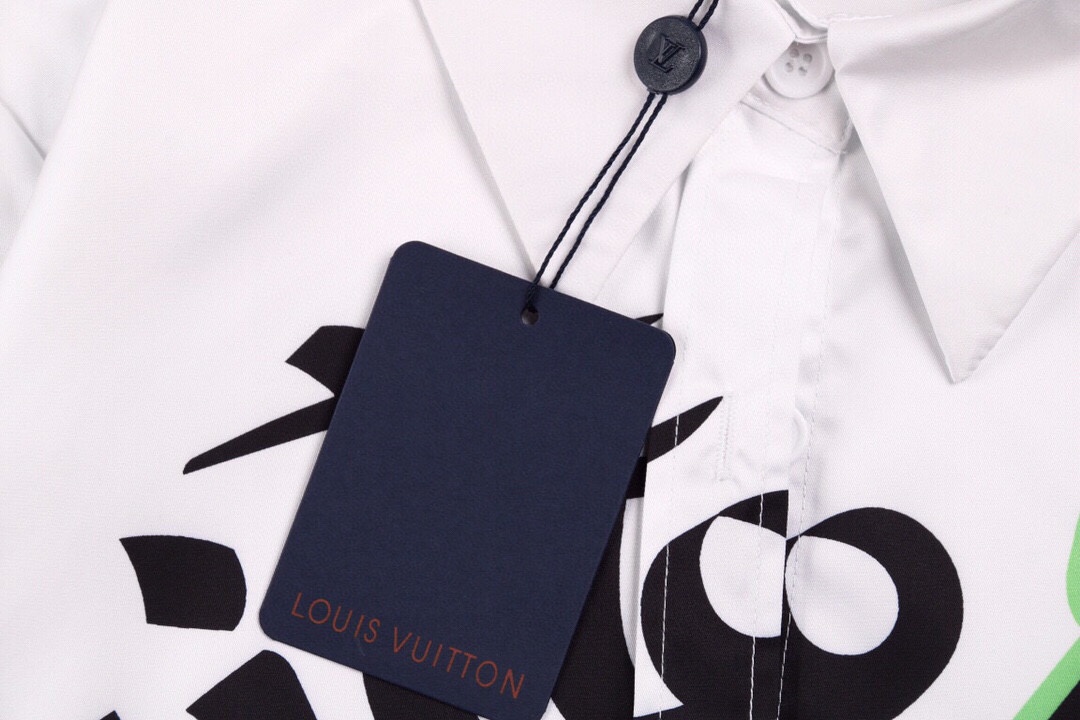 Louis Vuitton 2022Fw外星人遇见兔八哥长袖衬衫