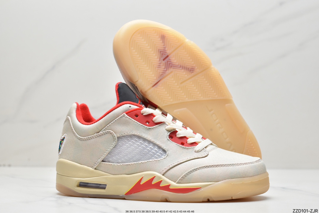 Air Jordan 5 Low ”Chinese New Year” AJ5 Joe 5 China Limited Low Basketball Shoes DD2240-100-Top High Quatity Cheap Sneakers Fashion Clothing Clothes Bags handbags Shoes of all Brand wholesale With The best Quality And Beautiful Price from China Factory Chinese suppliers wholesaler seller Air Jordan 5 Low ”Chinese New Year” AJ5 Joe 5 China Limited Low Basketball Shoes DD2240-100