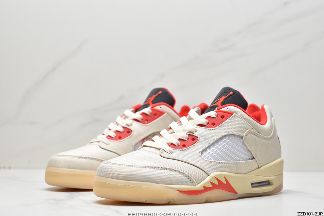Air Jordan 5 Low ”Chinese New Year” AJ5 Joe 5 China Limited Low Basketball Shoes DD2240-100-Top High Quatity Cheap Sneakers Fashion Clothing Clothes Bags handbags Shoes of all Brand wholesale With The best Quality And Beautiful Price from China Factory Chinese suppliers wholesaler seller Air Jordan 5 Low ”Chinese New Year” AJ5 Joe 5 China Limited Low Basketball Shoes DD2240-100