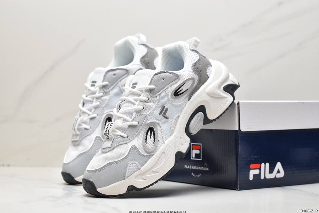 In spring, FILA FUSION launched a series of big-eyed daddy shoes with new Italian sports aesthetics. Fila FUSION Arceus T12W217314FBK