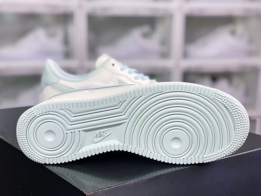 240 Air Force 1 '07 Low ”NYC/White/Mint Blue”空军一号板鞋“皮革米白薄荷蓝NYC”KL4596-362