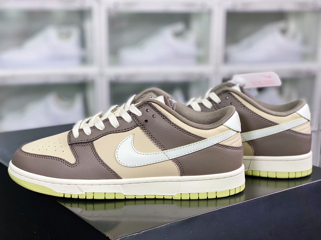 220 SB Dunk Low”Sail Olive Grey”扣篮系列低帮休闲运动滑板板鞋FB4960-210