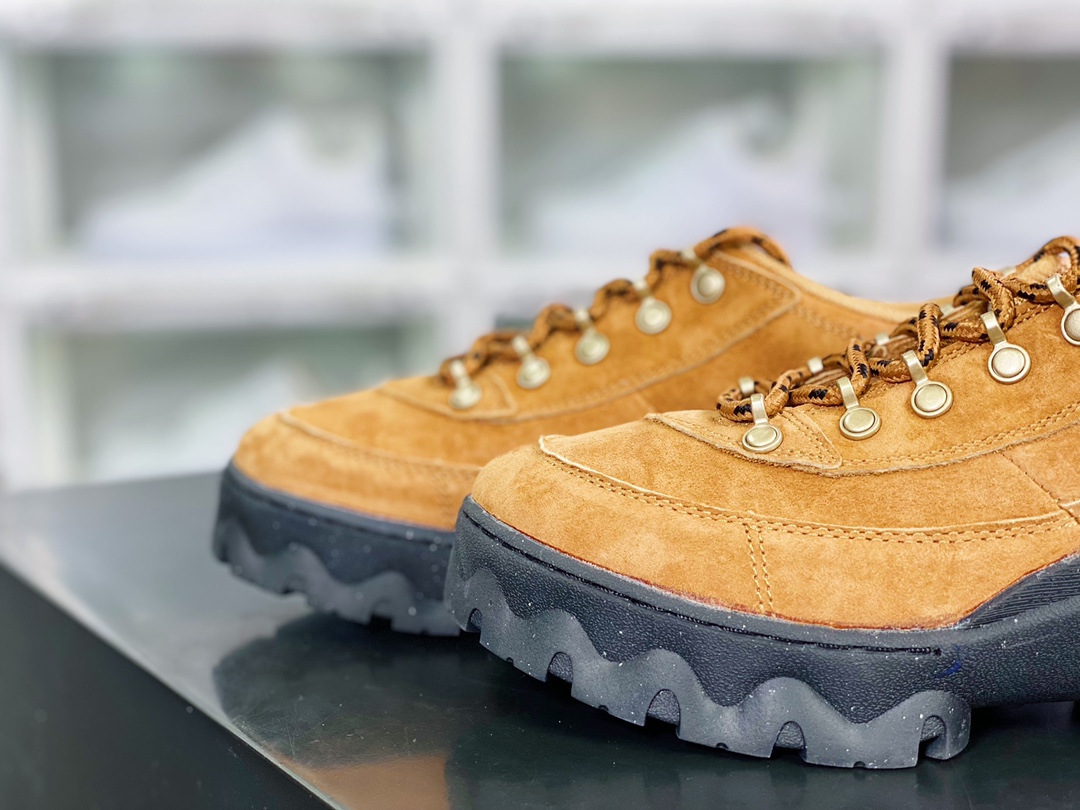 Wmns Lahar Low ”Wheat Black” Lahar series low-top mountain climbing shoes ”suede wheat yellow brown black” DB9953-700