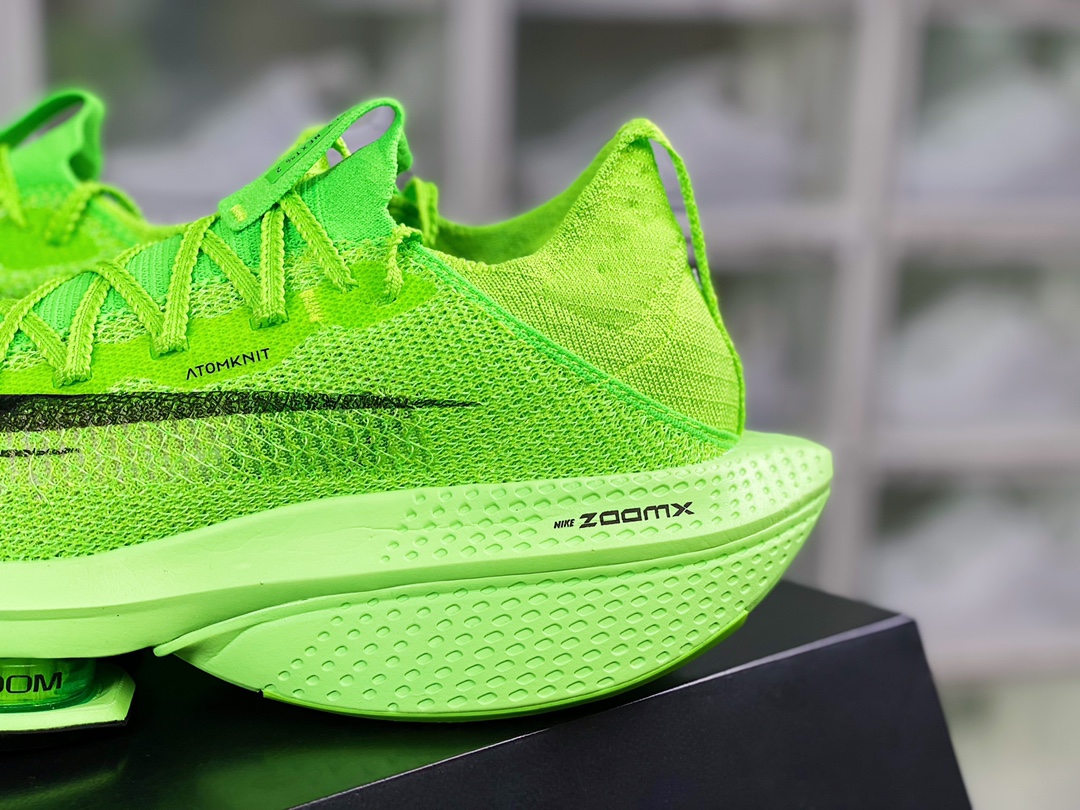 300 Air ZoomX AlphaFly NEXT% 2”Grass Green/Black”阿尔法2代系列慢跑鞋“针织草绿黑”DV9422-800
