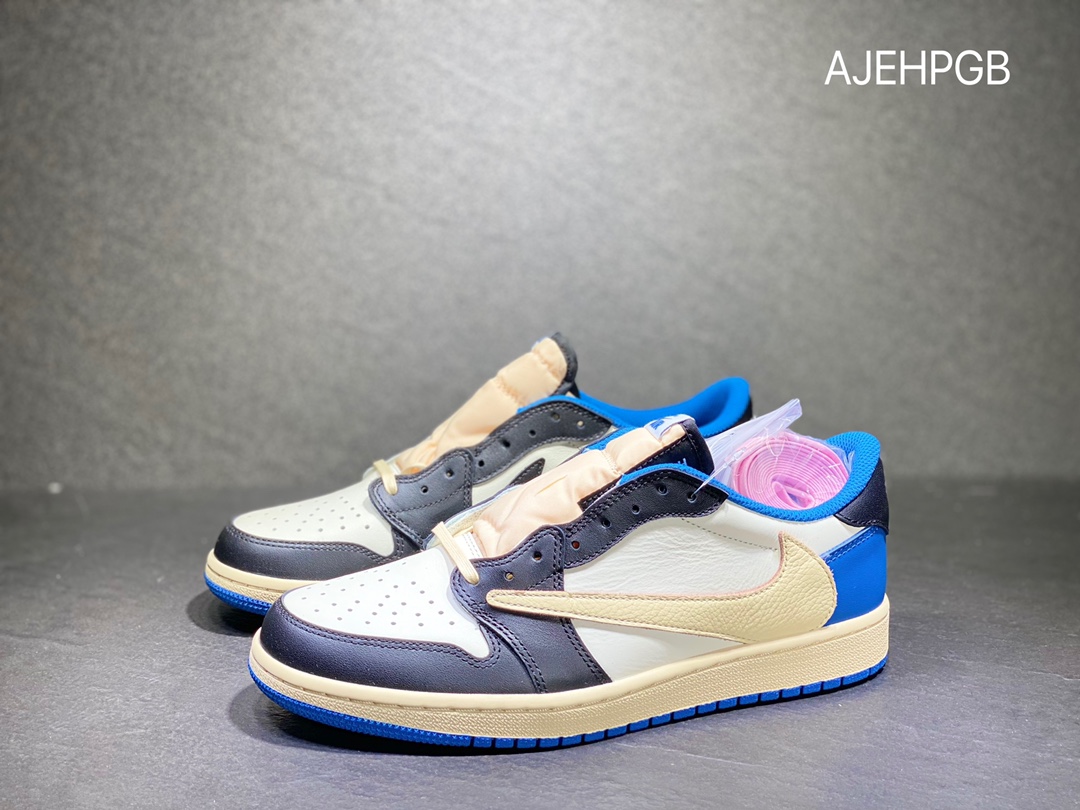 380 纯原 调价 Air Jordan 1 Low aj1倒钩 低帮篮球鞋 DM7866-140