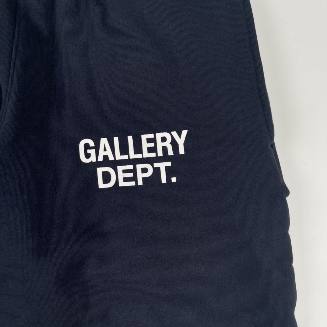 GALLERY DEPT 22FW 英文字母印花长裤 定织定染400G精梳拉绒布