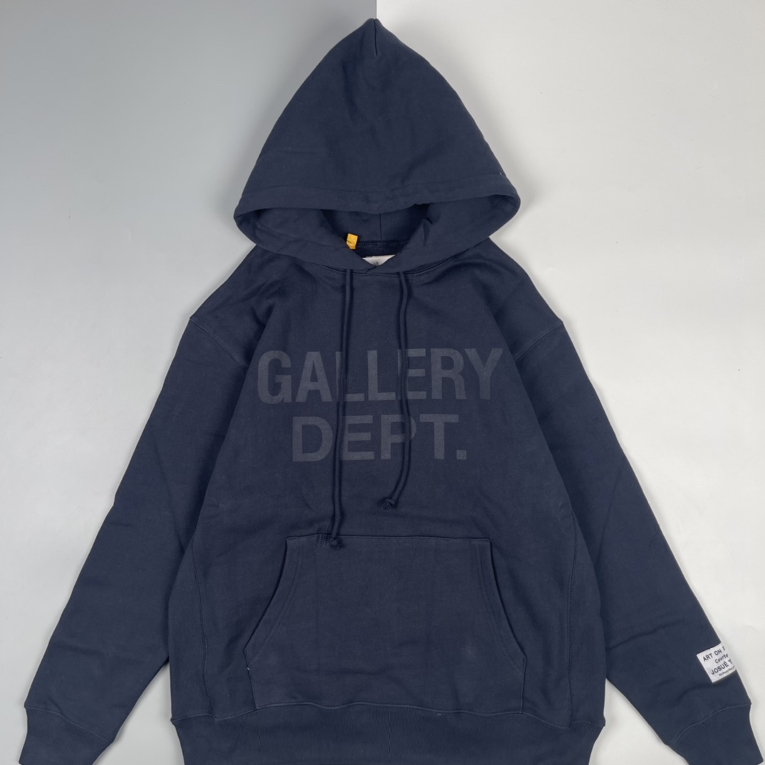 GALLERY DEPT 22FW 英文字母印花连帽卫衣