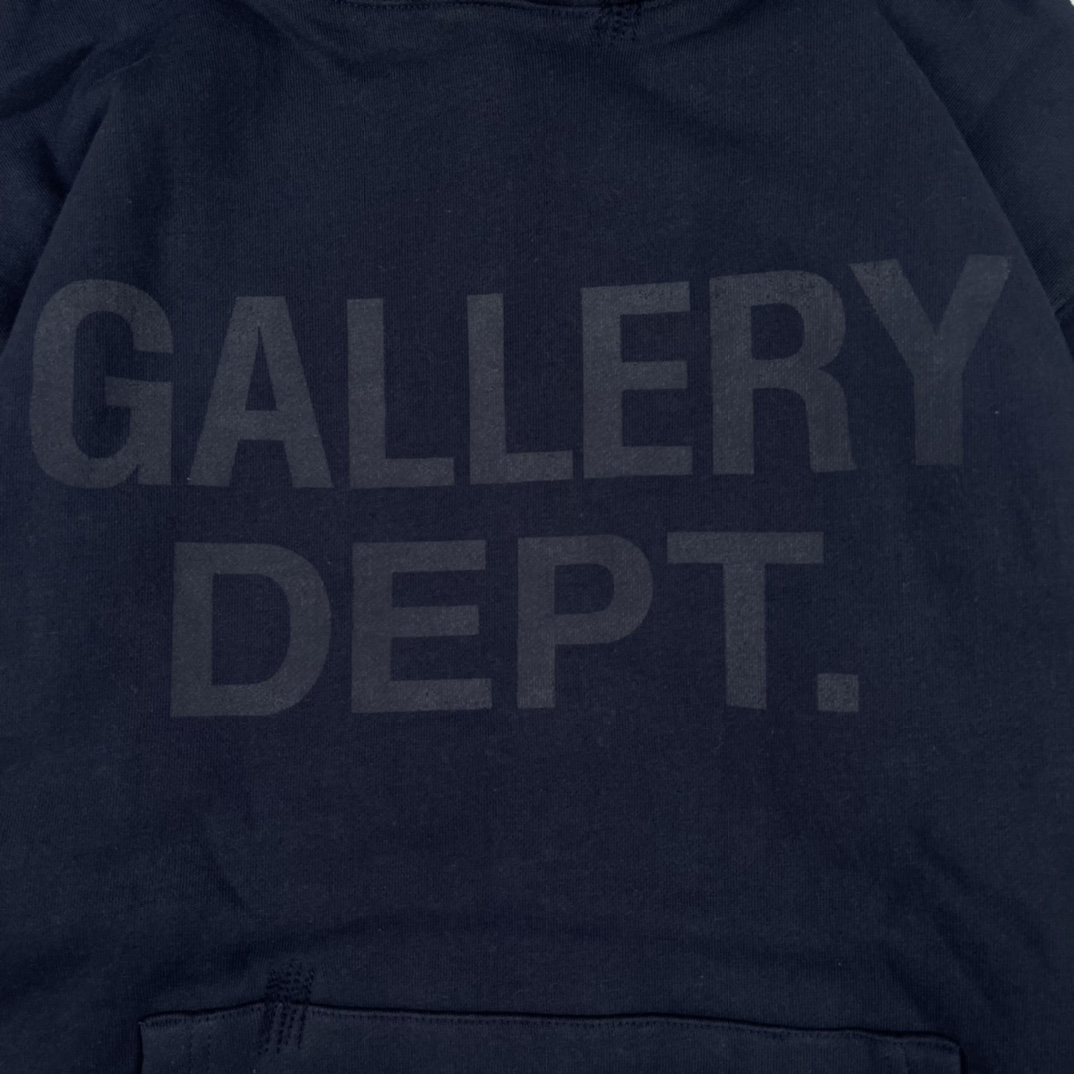 GALLERY DEPT 22FW 英文字母印花连帽卫衣