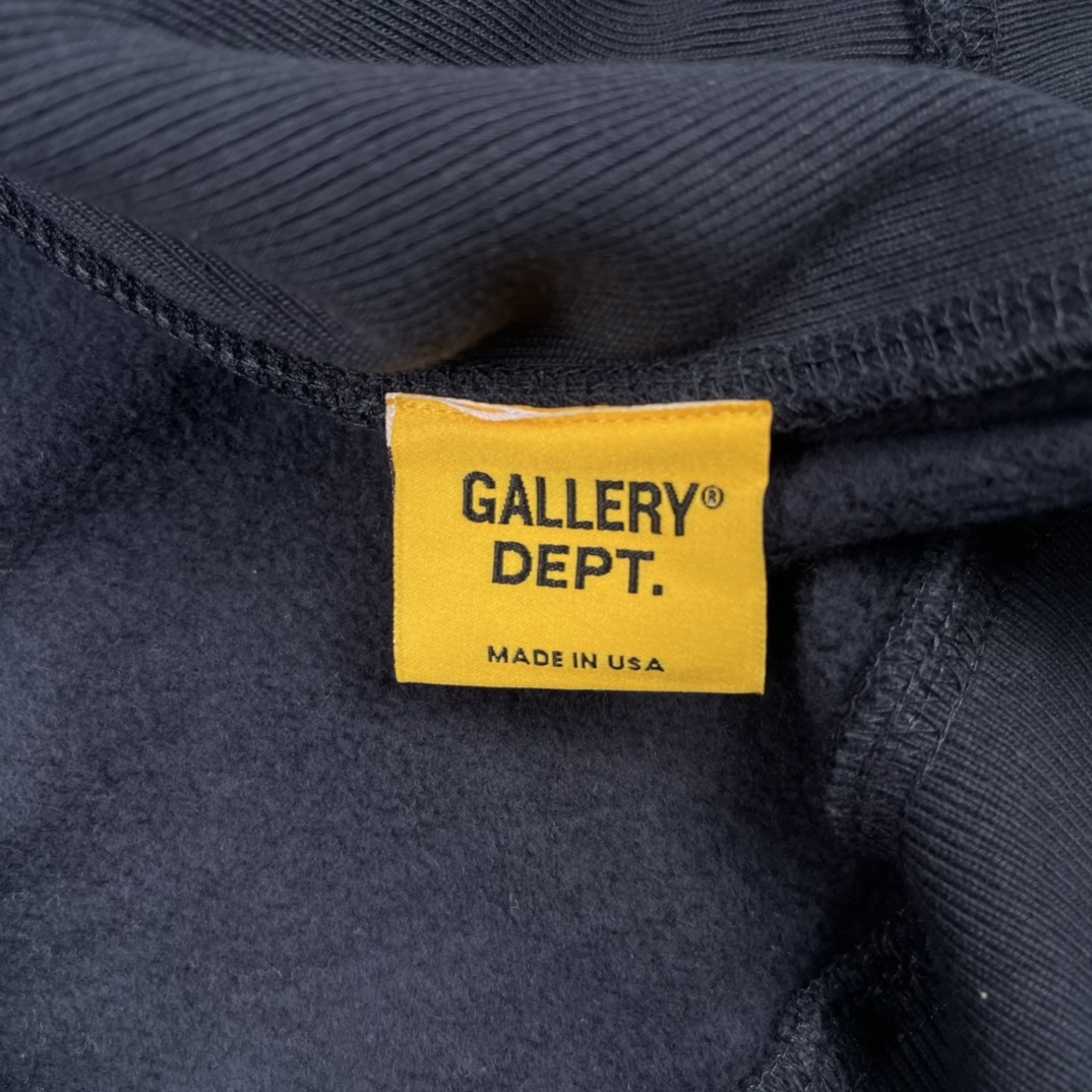 GALLERY DEPT 22FW 英文字母印花连帽卫衣