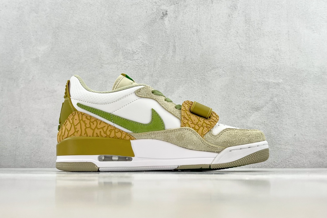 最强312 Air Jordan Legacy 312 Low 白橄榄绿 DX9260-001