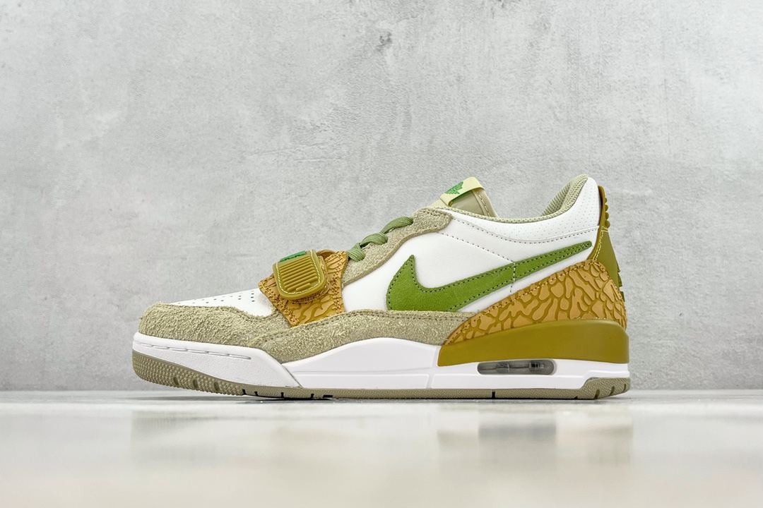 最强312 Air Jordan Legacy 312 Low 白橄榄绿 DX9260-001