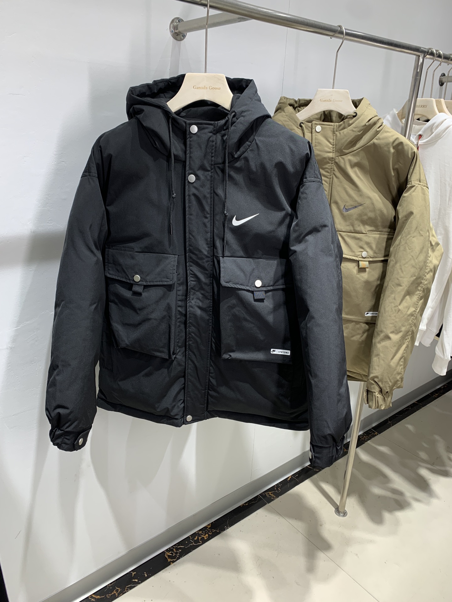 耐克Nike冬季新品 潮流工装款羽绒棉服 高品质