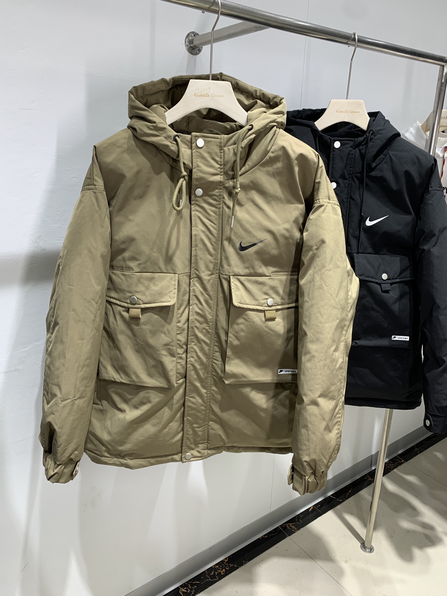 220 耐克Nike冬季新品 潮流工装款羽绒棉服 高品质