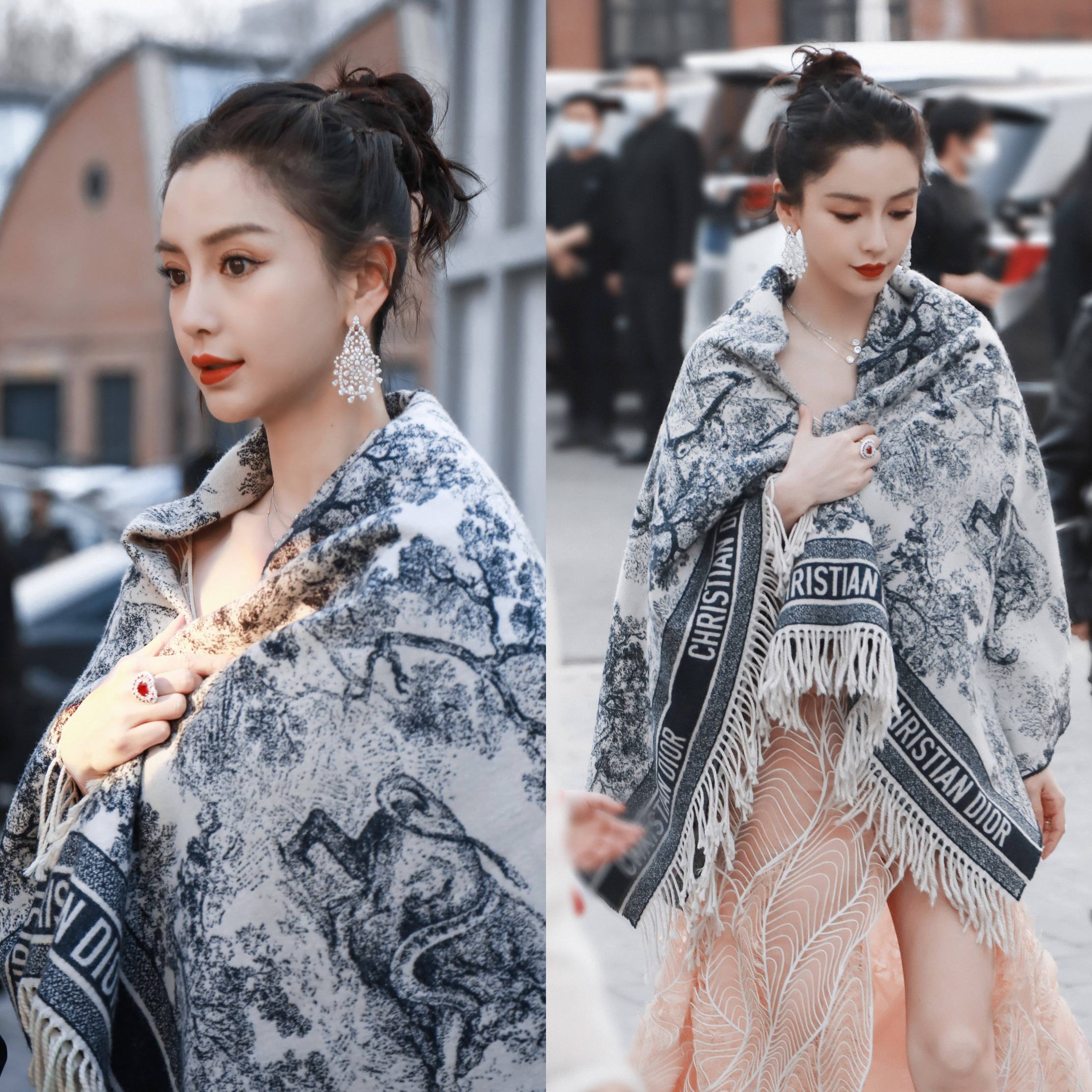 NO:336151,Comment on Dior's latest hit shawl [D Zoo Big Shawl], believe me, I am really a warm big sheep!  The quality is invincible, you should be able to feel the quality is extraordinary when you look at the pictures. The printed pattern on it is very clear, it can be wrapped, it can be tied, it can be tied, it can be soft and glutinous, it is very thick and warm enough. Every woman will fall in love with Ta Bar D and the classic jungle series pattern is very distinctive. The real thing is really a warm big sheep and gives people a sense of security. The key is that the appearance is so high and it is particularly rare. It looks good no matter how you surround it. It will definitely feel that it is worth an ordinary scarf, ordinary scarf, dior, shawls19860909批 Dior最新爆款披肩【D动物园大披肩】,相信我,真心是温暖大绵羊！品质无敌赞,,你们看图片应该能强烈的感受到品质非同一般,上面的印花图案非常清晰可围可披可系软糯保暖~很厚实一条足够温暖,每个女人都会爱上Ta吧D加经典丛林系列图案很有特色,实物真的是温暖的大绵羊一样给人安全感,关键颜值还这么高特别特别罕见的一款140*140cm ,57山羊绒+43羊毛.随便怎么围都好看,收到绝对觉得值普通围巾,普通围巾,dior,shawls,scarf