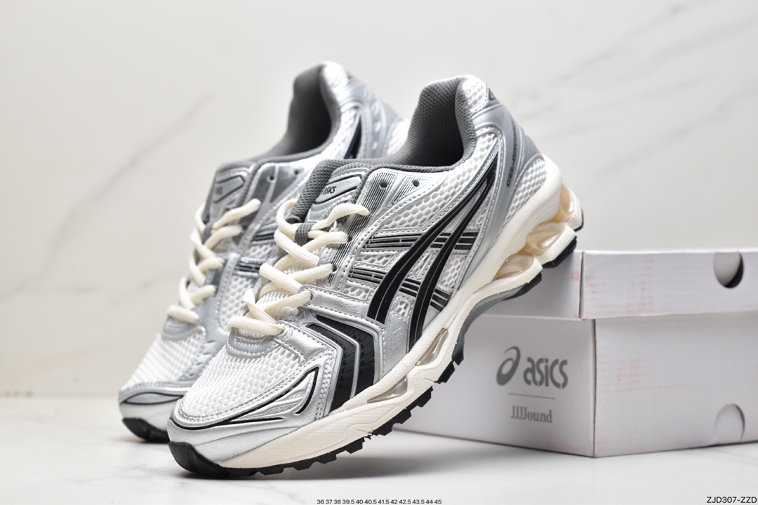 Japanese professional running shoes brand /ASICS GEL - KAYANO 14 series lightweight cushioning casual sports running shoes 1201A457-100