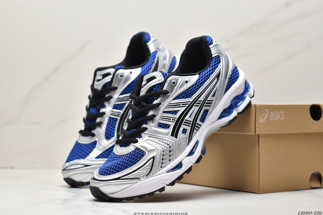 Japanese professional running shoes brand /ASICS GEL - KAYANO 14 series lightweight cushioning casual sports running shoes 1201A457-100