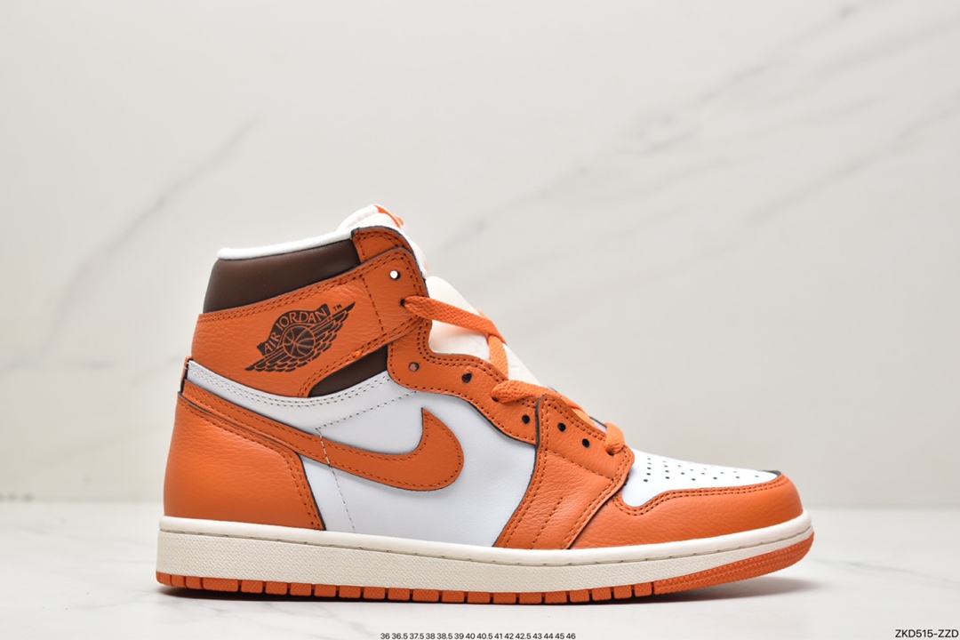 Nike Air Jordan 1 Retro High OG ”Starfish” AJ1 generation classic retro classic high help DO9369-101