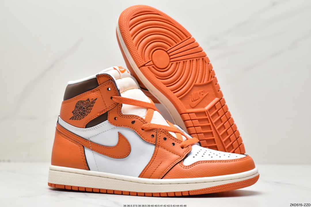 Nike Air Jordan 1 Retro High OG ”Starfish” AJ1 generation classic retro classic high help DO9369-101