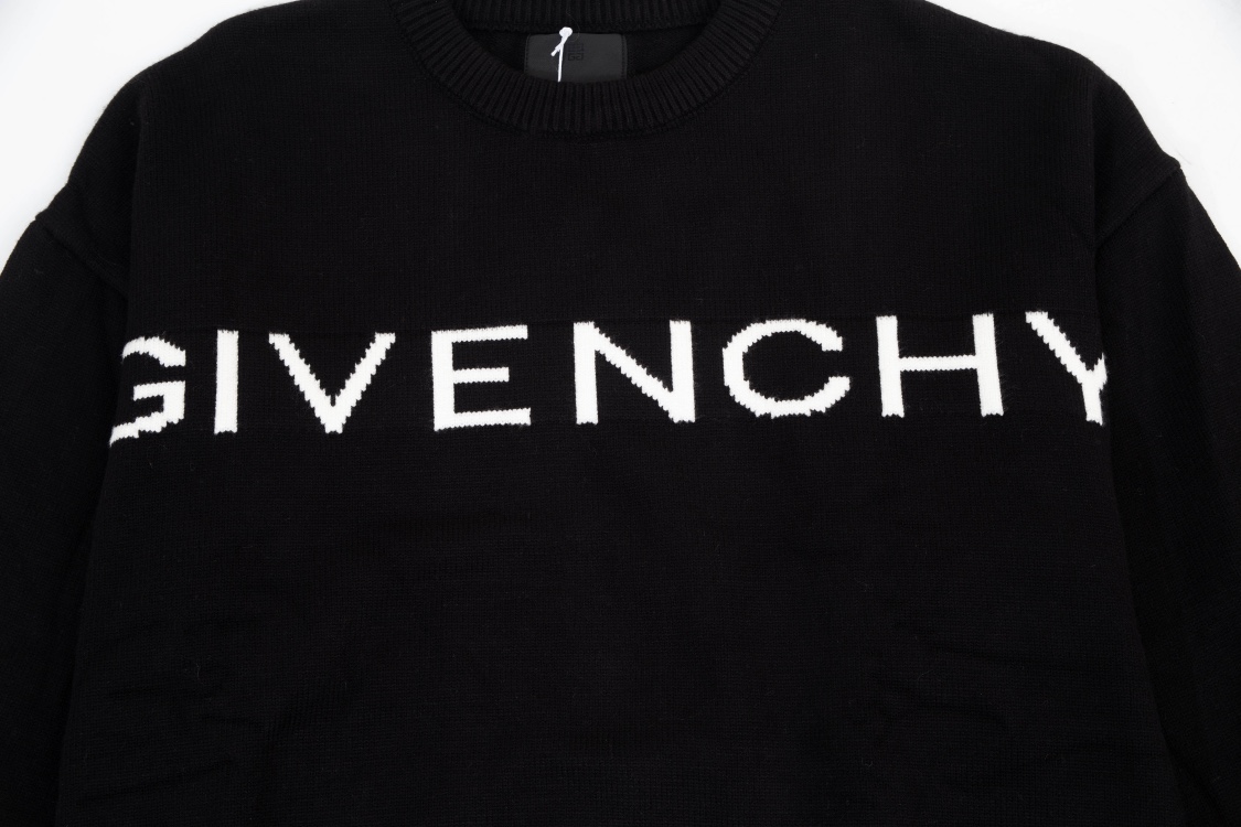 GIVENCHY/纪梵希 2022FW新款Logo图案毛衣毛衫