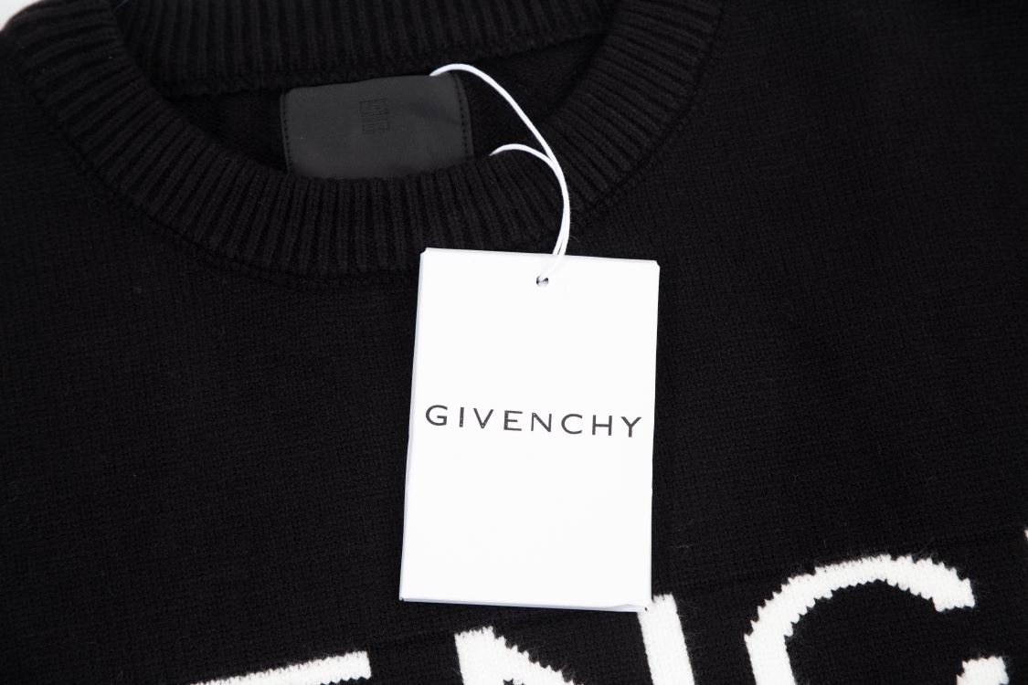 GIVENCHY/纪梵希 2022FW新款Logo图案毛衣毛衫