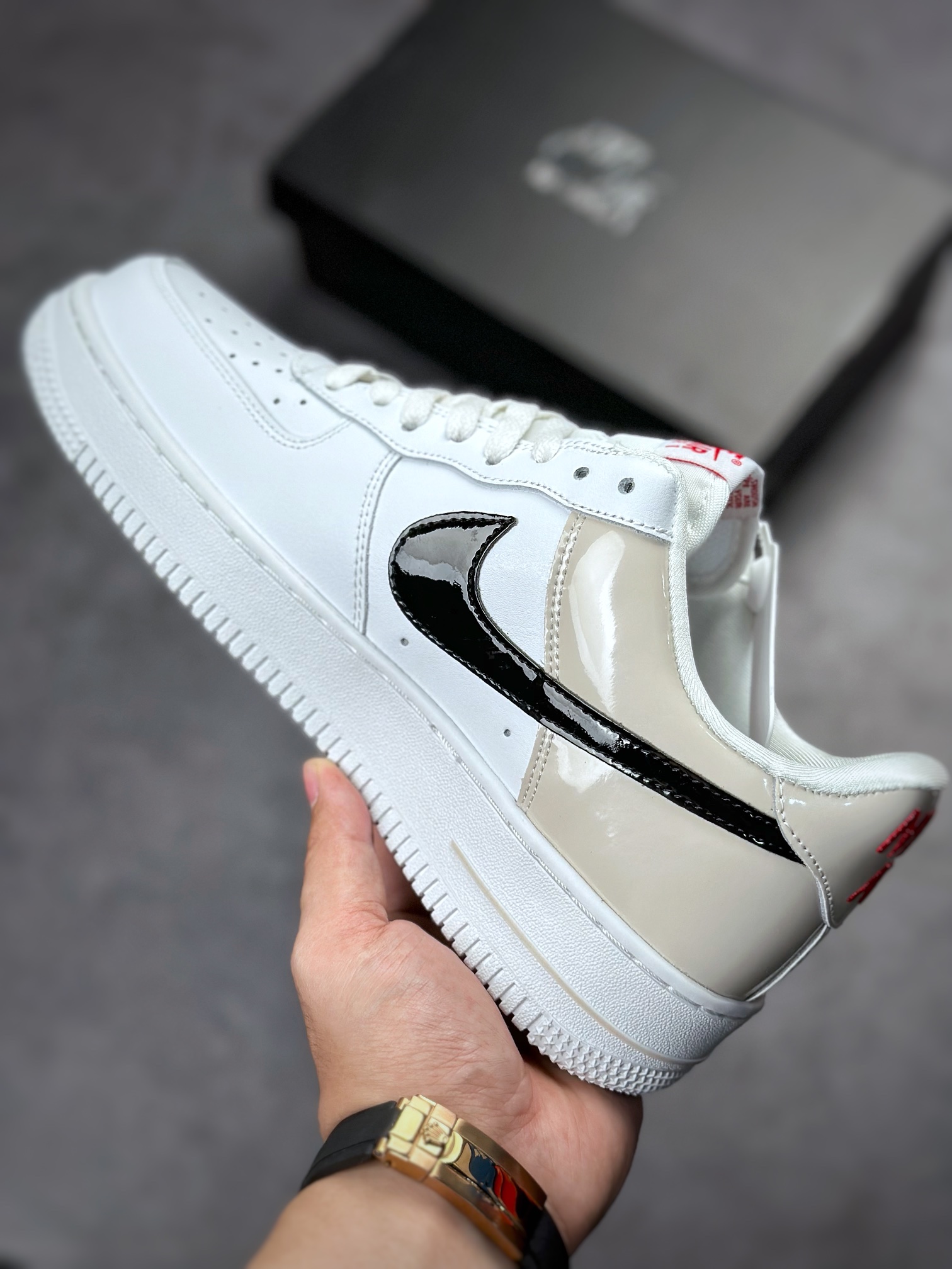 Nike Air Force 1 Low 07 White Gray Black DQ7570-001