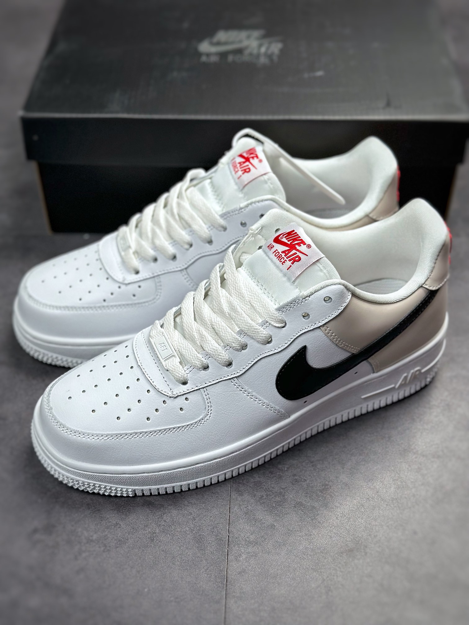 Nike Air Force 1 Low 07 White Gray Black DQ7570-001