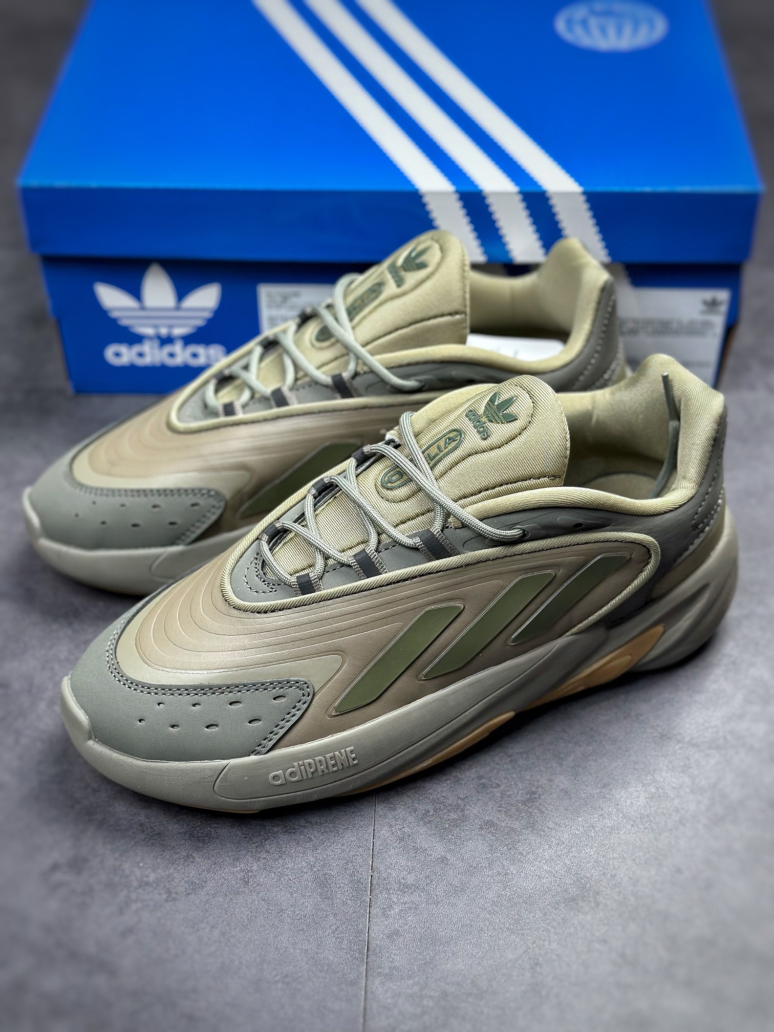 Adidas clover OZELIA adiPENE water pipe 2.0 leather retro sports old shoes GX4025