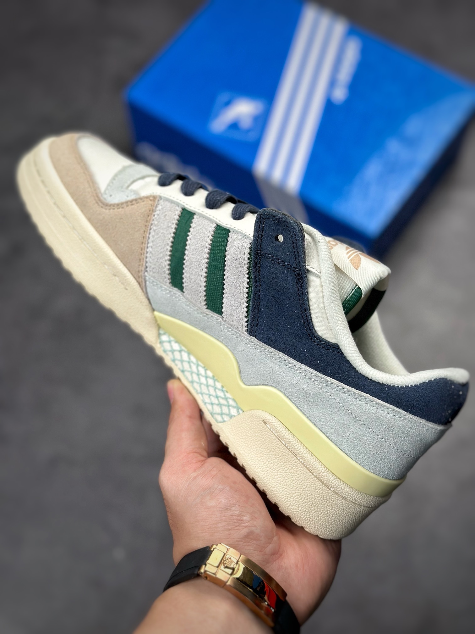 Overseas channel version original box original label Adidas Forum 84 Low clover low state GW4332