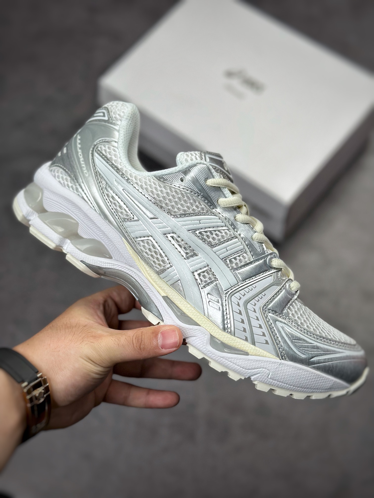 Asics Gel-Kayano 14 Edition Sports Casual Breathable Professional Running Shoes 1201A457-100